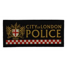 City of London Police Cloth Patch Badge