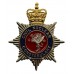 Civil Nuclear Constabulary Enamelled Cap Badge - Queen's Crown