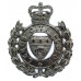 Leeds City Police Wreath Cap Badge - Queen's Crown