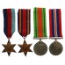WW2 Burma Casualty Medal Group of Four - Lieut. R.S.S. Young, Special Force India Command, Royal Fusiliers, Attd. 3rd West African Infantry Brigade, R.W.A.F.F. 