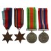 WW2 Burma Casualty Medal Group of Four - Lieut. R.S.S. Young, Special Force India Command, Royal Fusiliers, Attd. 3rd West African Infantry Brigade, R.W.A.F.F. 