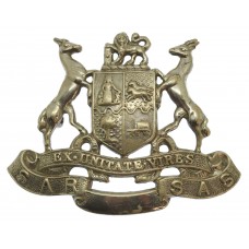 South African Railways Police Chrome Cap Badge