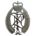 New Zealand Police Chrome Helmet Plate - Queen's Crown