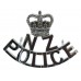 New Zealand Police (NZ/POLICE) Cap Badge - Queen's Crown
