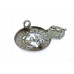 Admiralty Constabulary Chrome Collar Badge - King's Crown