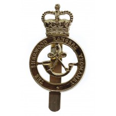 Sherwood Rangers Yeomanry Anodised (Staybrite) Cap Badge