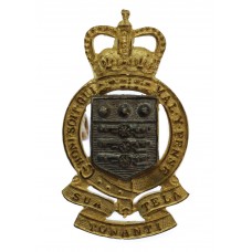 Royal Army Ordnance Corps (R.A.O.C.) Officer's Dress Cap Badge - Queen's Crown