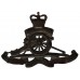 Royal Artillery Officer's Service Dress Cap Badge - Queen's Crown