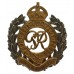 George VI Royal Engineers Officer's Dress Cap Badge