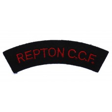 Repton C.C.F. Cloth Shoulder Title