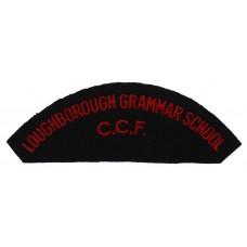 Loughborough Grammar School C.C.F. Cloth Shoulder Title