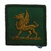 Monmouth School C.C.F. (Army Section) Cloth Beret Badge