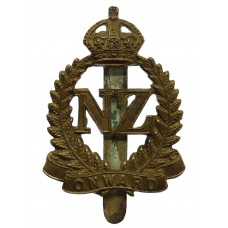 New Zealand Expeditionary Force (N.Z.E.F.) Cap Badge - King's Cro