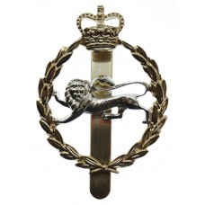 King's Own Royal Border Regiment Anodised (Staybrite) Cap Badge