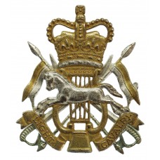 Light Cavalry Band Cap Badge - Queen's Crown