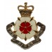 The King's Division Band Enamelled Cap Badge