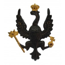 14th/20th King's Hussars Officer's Cap Badge
