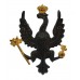 14th/20th King's Hussars Officer's Cap Badge