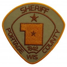 Canadian Portage Wis County Sheriff Cloth Patch Badge
