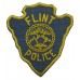 United States Flint Police Cloth Patch Badge