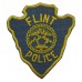 United States Flint Police Cloth Patch Badge