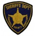 United States Sheriff's Dept. Carroll County Maryland Cloth Patch Badge