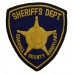 United States Sheriff's Dept. Carroll County Maryland Cloth Patch Badge