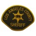 United States Los Angeles County Sheriff Cloth Patch Badge