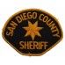United States San Diego County Sheriff Cloth Patch Badge