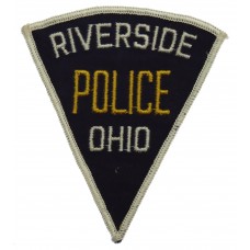 United States Riverside Police Ohio Cloth Patch Badge
