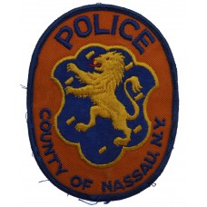 United States County of Nassau, N.Y. Police Cloth Patch Badge