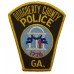 United States Dougherty County GA. Police Cloth Patch Badge