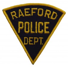 United States Raeford Police Dept. Cloth Patch Badge