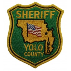  United States Yolo County Sheriff Cloth Patch Badge