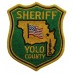  United States Yolo County Sheriff Cloth Patch Badge