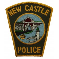 United States New Castle Police Cloth Patch Badge