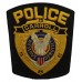 United States Carroll Police Cloth Patch Badge