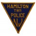 United States Hamilton TWP Police NJ Cloth Patch Badge