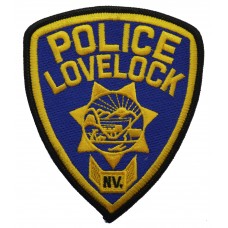 United States Lovelock NV. Police Cloth Patch Badge