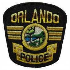 United States Orlando Police Cloth Patch Badge