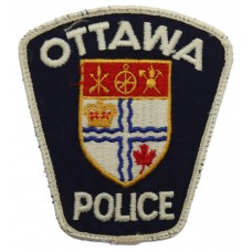 Canadian Ottawa Police Cloth Patch Badge