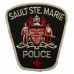 Canadian Sault Ste. Marie Police Cloth Patch Badge