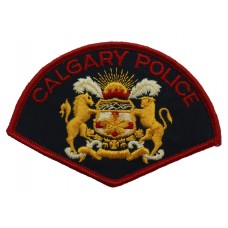 Canadian Calgary Police Cloth Patch Badge