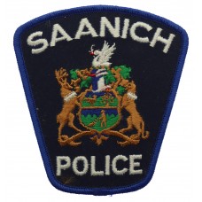 Canadian Saanich Police Cloth Patch Badge