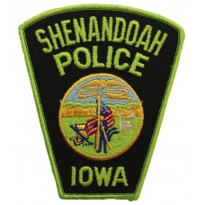 United States Shenandoah Police Iowa Cloth Patch Badge