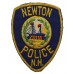 United States Newton Police N.H. Cloth Patch Badge