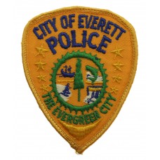 United States City of Everett Police Cloth Patch Badge