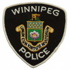 Canadian Winnipeg Police Cloth Patch Badge