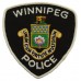 Canadian Winnipeg Police Cloth Patch Badge