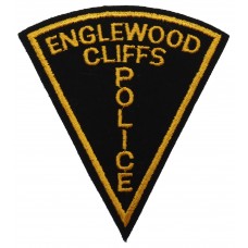 United States Englewood Cliffs Police Cloth Patch Badge